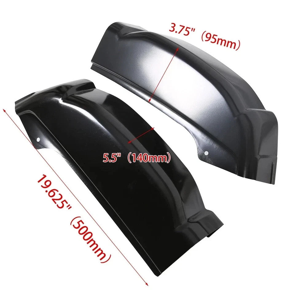 HECASA Pair Cab Corners LH RH For 1999-2007 Chevrolet Silverado GMC Extended Cab