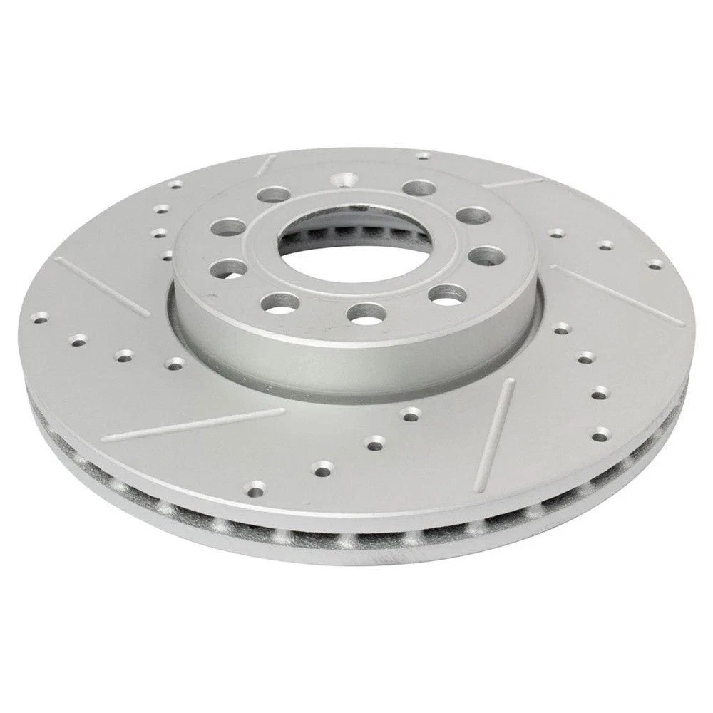 Front & Rear Ceramic Brake Pad & Performance Rotor Kit for VW Jetta Golf