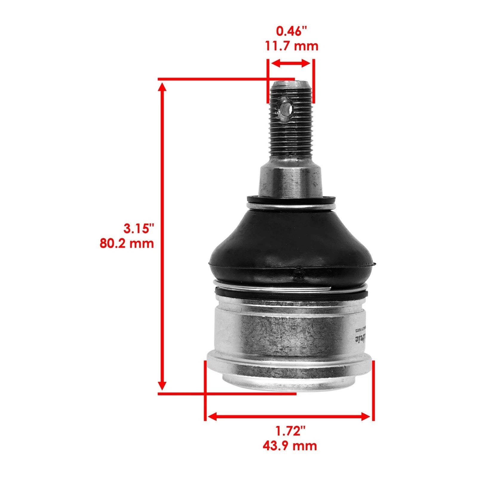 Front Upper & Lower Ball Joints For Honda Pioneer 500 SXS500M SXS500M2 2015-2023