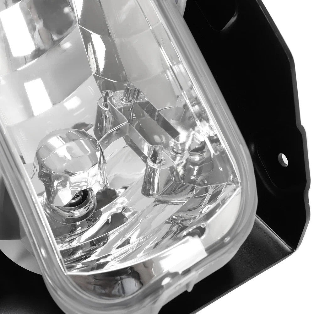 LH & RH Clear Fog Lights Driving Bumper Lamp For Ford F-150 F-250 1999-2003 2004