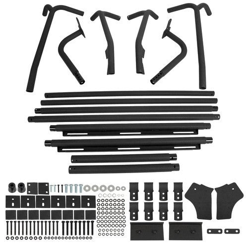 Powder Coated Roof Rack For Jeep Wrangler JK 07-18 4 Door 350LBS Textured Steel