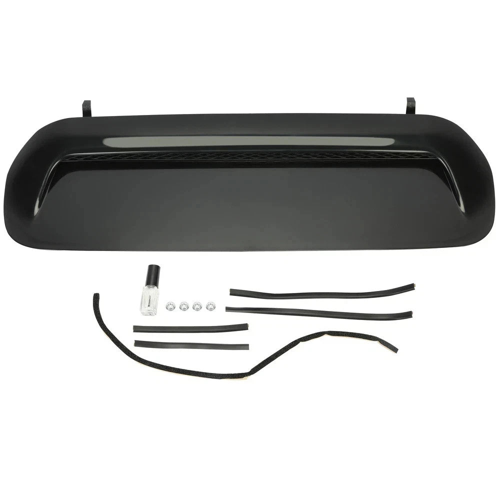 Black Hood Air Scoop Insert Kit For 4Runner 2010-2022 Tacoma 2012-2015