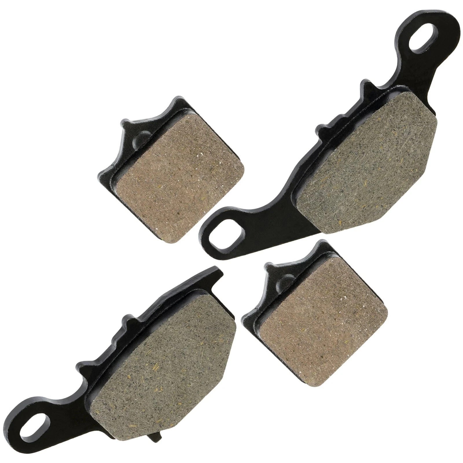 Caltric Front and Rear Brake Pads for Suzuki RM85 RM85L 2002 2003 2004