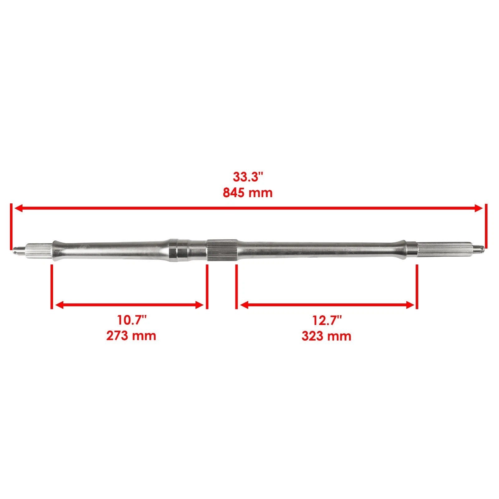 Rear Axle Shaft for Yamaha 5Gh-25381-00-00, 5Gh-25381-01-00