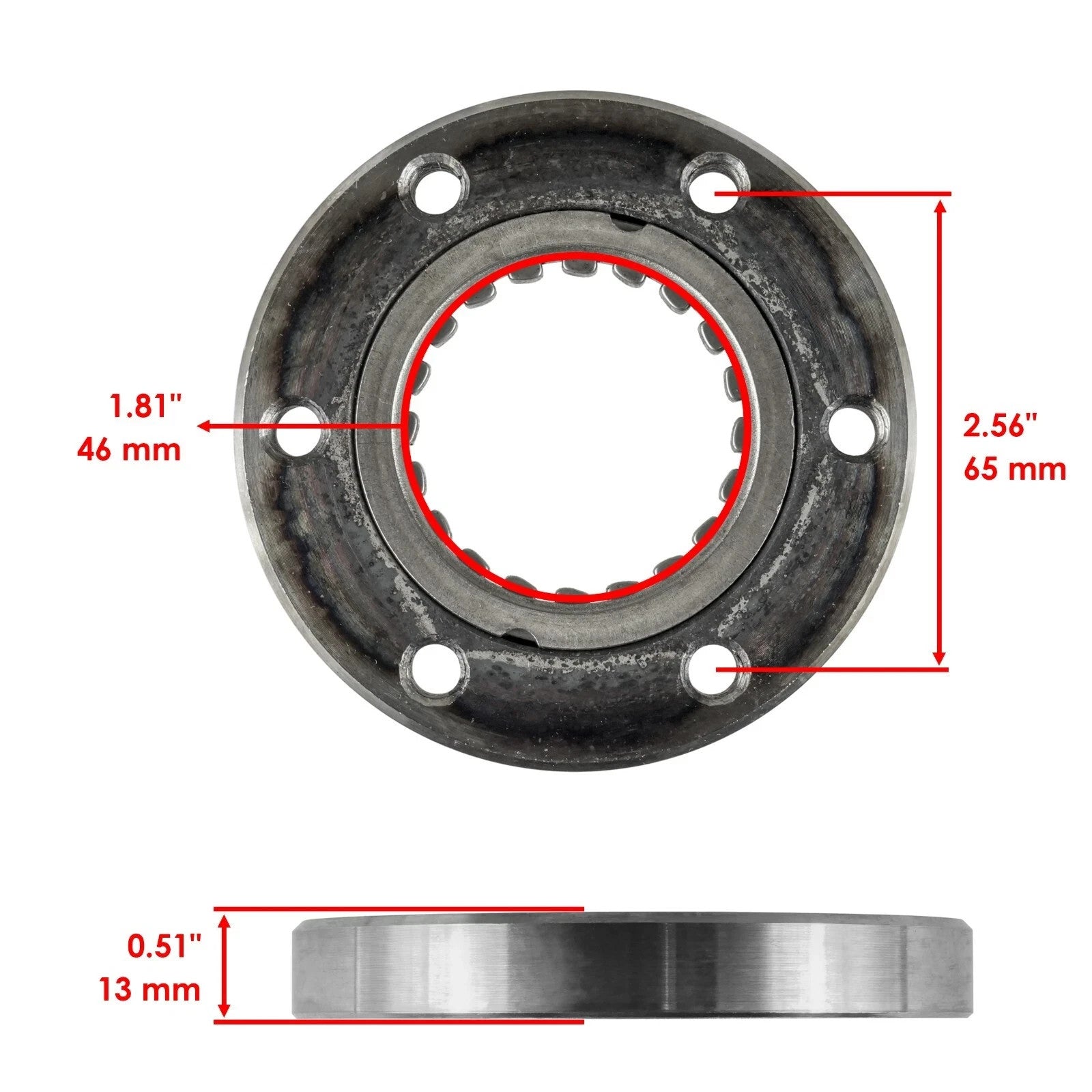Starter Clutch One Way Bearing Sprag for Yamaha Grizzly 660 YFM660 4X4 2002