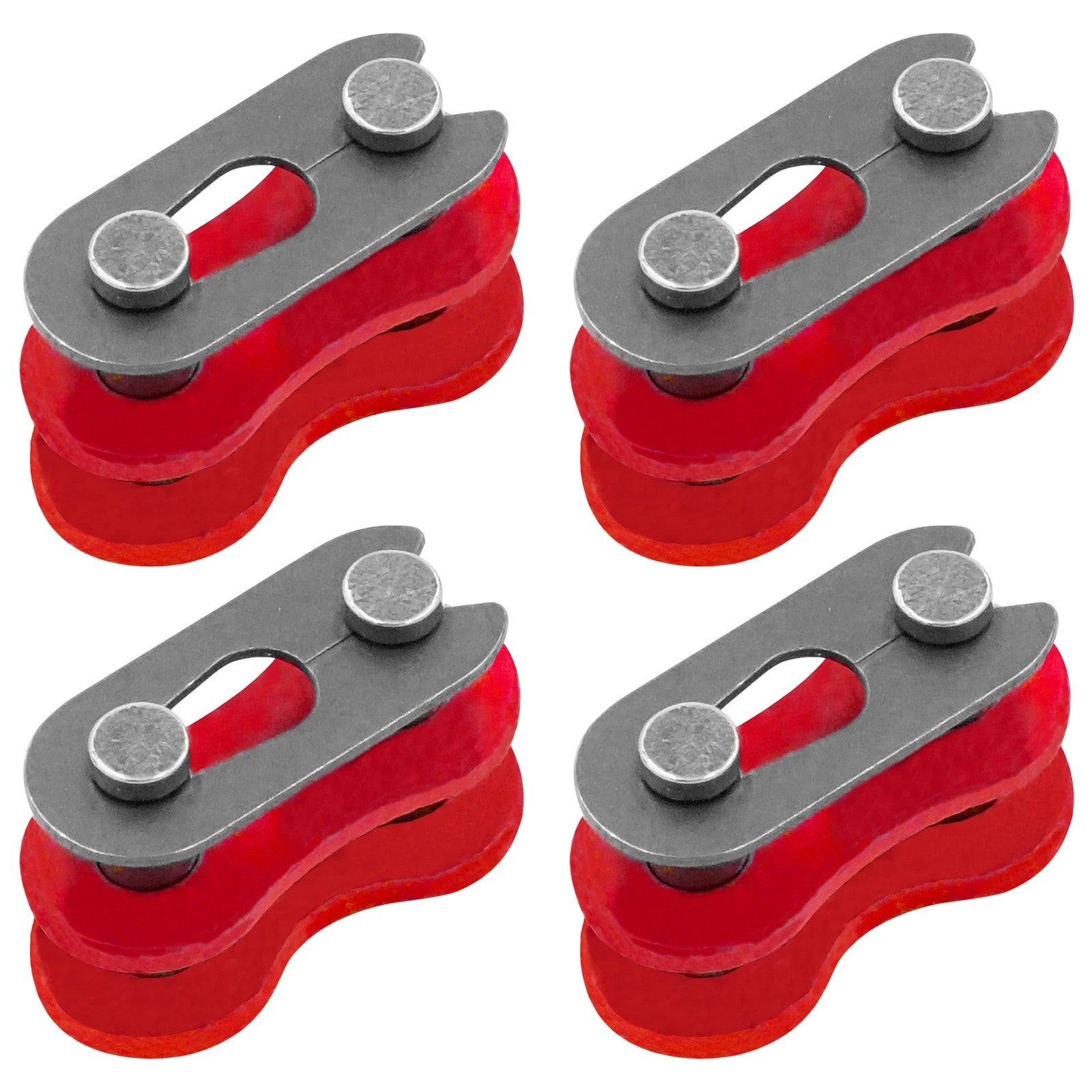 Caltric 520 Chain Master Link For Motorcycle Bike ATV Connecting Link Red