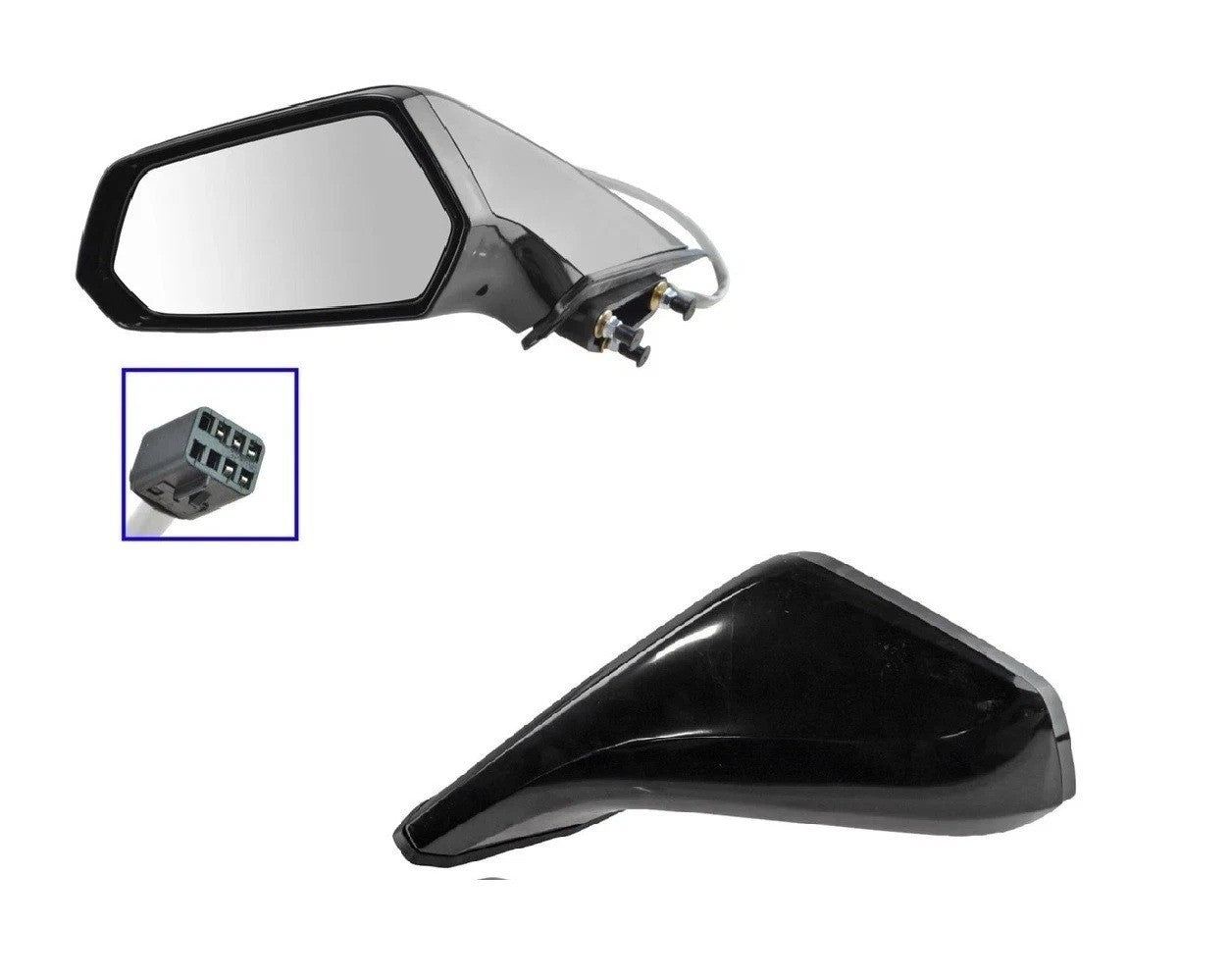Brand New Power Heated Mirror Pair Set Left LH Right RH for Chevy Camaro