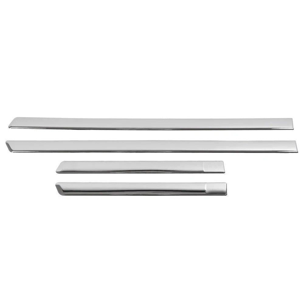 Side Door Molding Trim Cover Kit Chrome For 2011-2013 Jeep Grand Cherokee