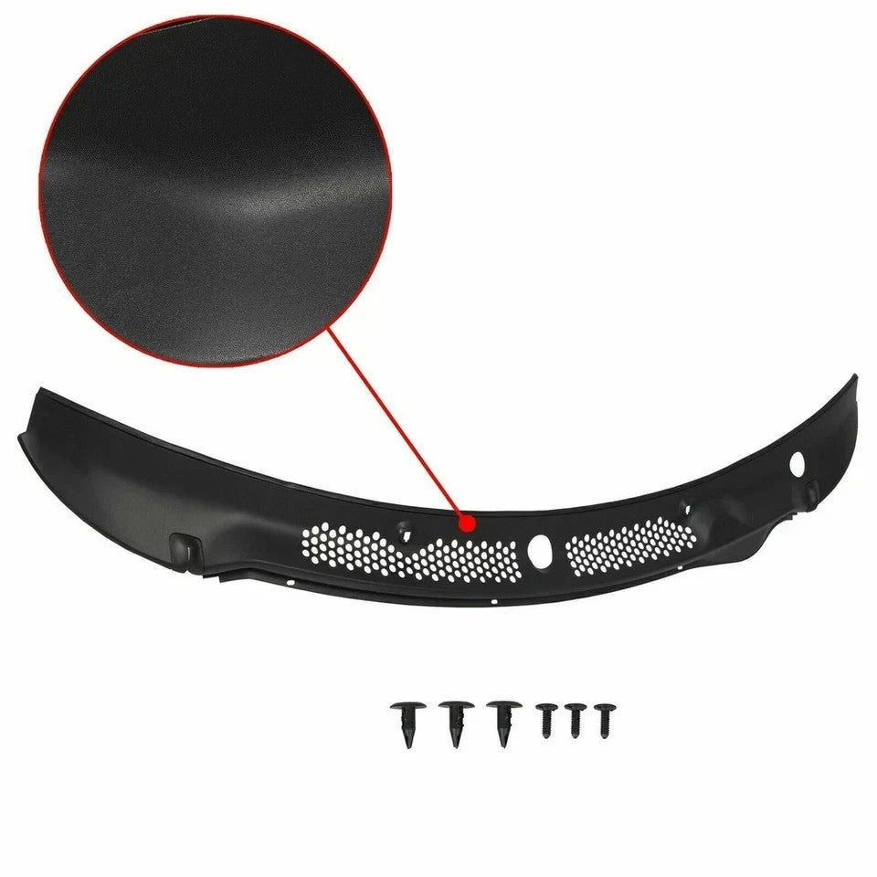 HECASA For 94-98 Ford Mustang Cobra Cowl Vent Windshield Wiper Grille Panel 2DR
