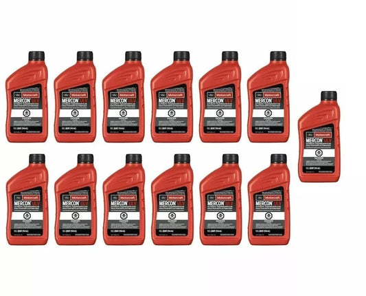 13x Mercon ULV MOTORCRAFT XT-12-QULV for Rebuild or Flush 10R80 Transmission