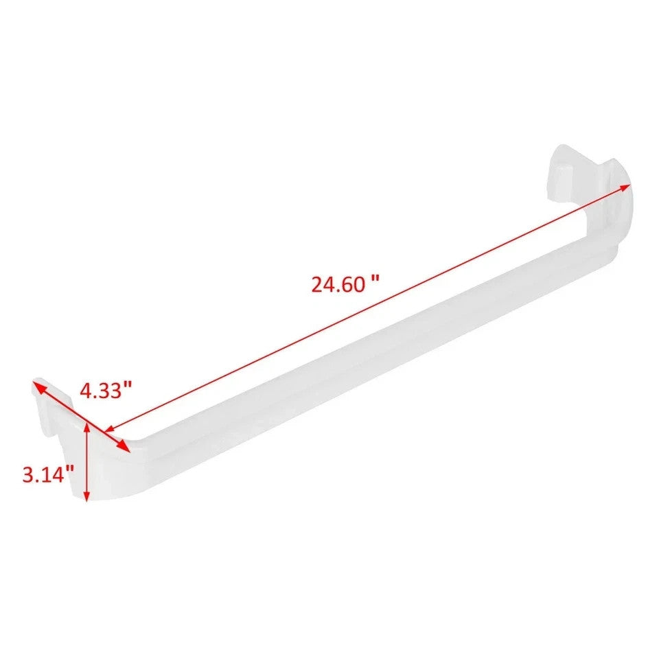 HECASA 3PCS Door Rack Shelf Bar For Frigidaire Kenmore 240534701 240534901