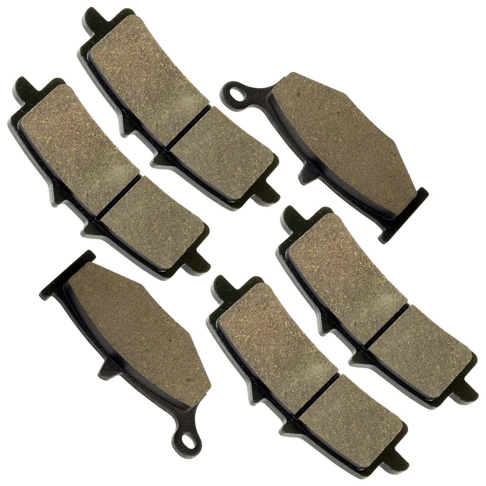 Front And Rear Brake Pads for Suzuki GSX1300R GSX 1300R Hayabusa 2013-2017