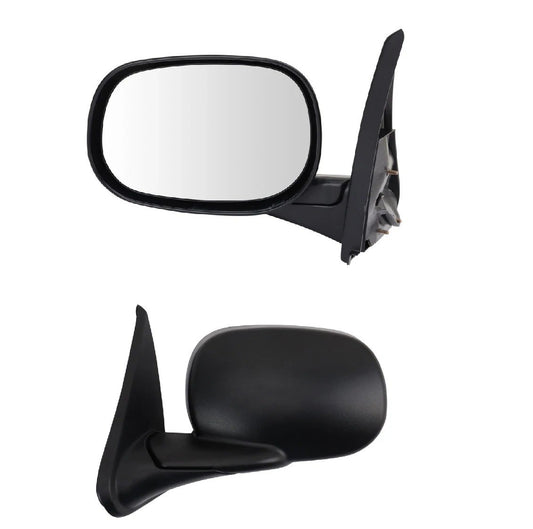Folding Power Side View Mirror Driver Left LH for 98-03 Dodge Ram Van