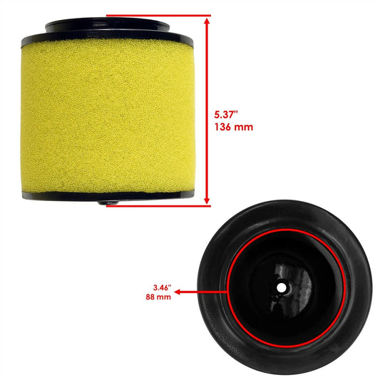 Caltric Air Filter For Honda Foreman Rubicon 500 TRX500FA 4x4 2005-2014