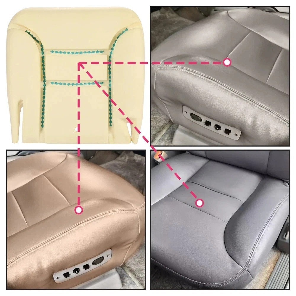Driver Bottom Seat Foam Cushion Fit For 95-00 Chevy/GMC Tahoe Suburban Silverado