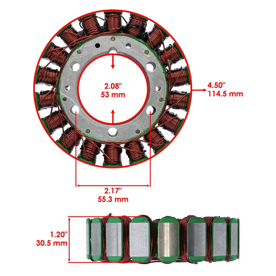 Stator for Can-Am for Bombardier DS650 / 420296520 420295172