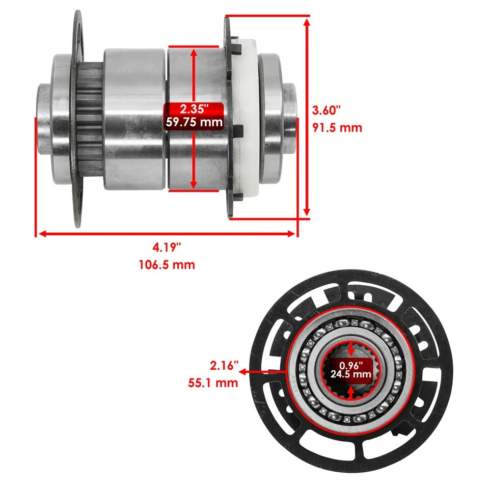3236674 3235910 Front Differential Output Hub For Polaris Sportsman 850 2021-24