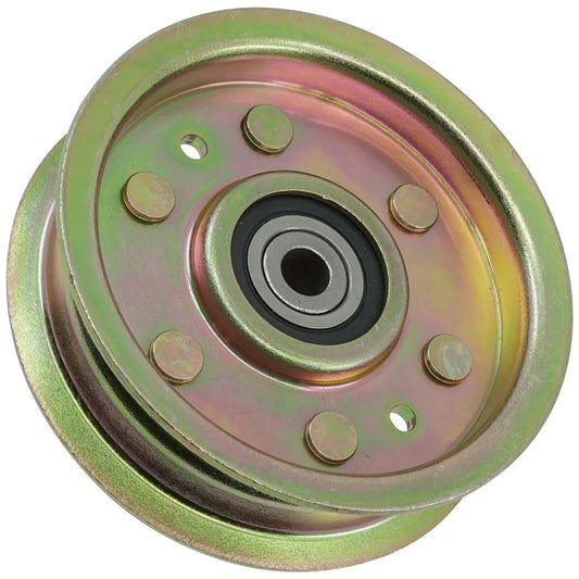 Caltric 07300028 Deck Flanged Idler Pulley For Ariens 40" 42" 44" 48" 52" 60"