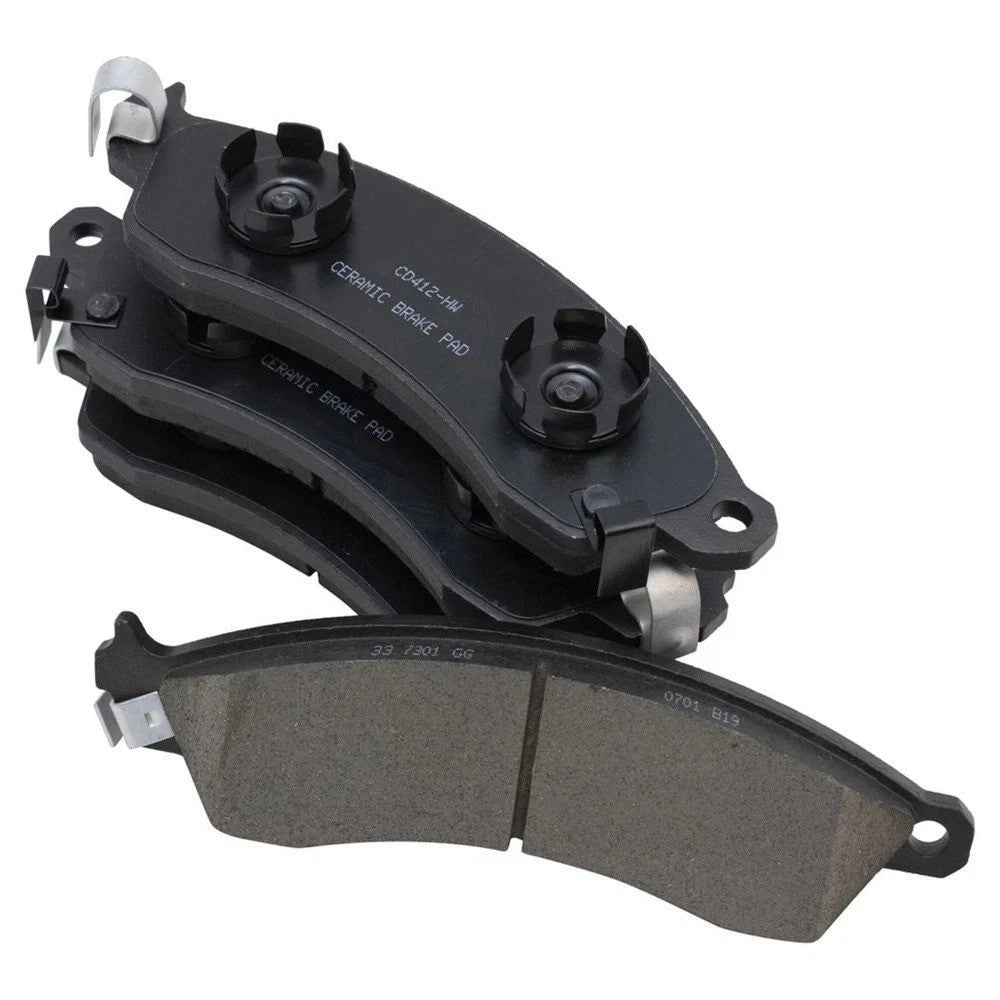 Font & Posi Ceramic Brake Pad & Performance Drilled Slotted Zinc Rotor