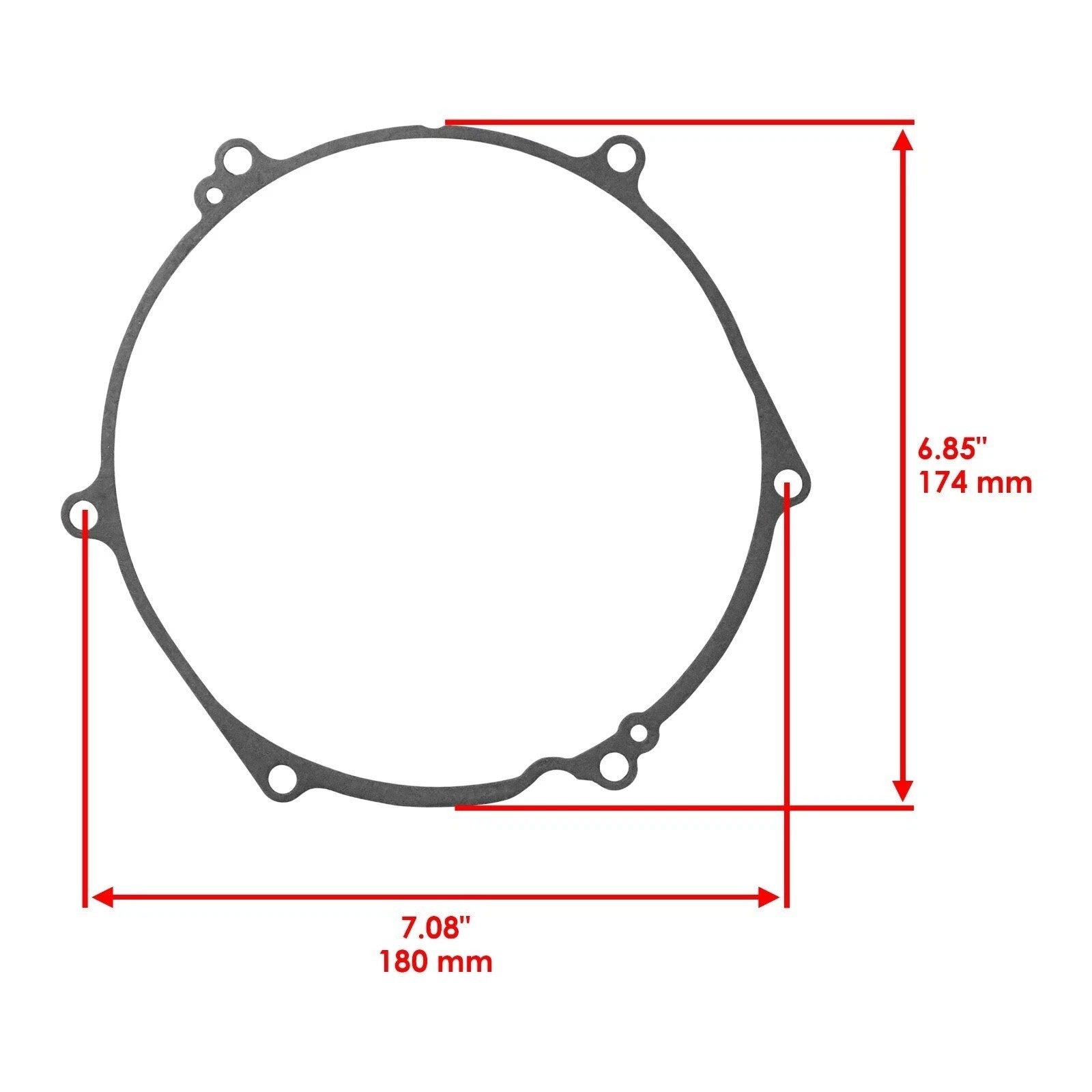 for Kawasaki KX250 1994 1995 1996 1997 1998 1999 2000-2004 Clutch Cover Gasket