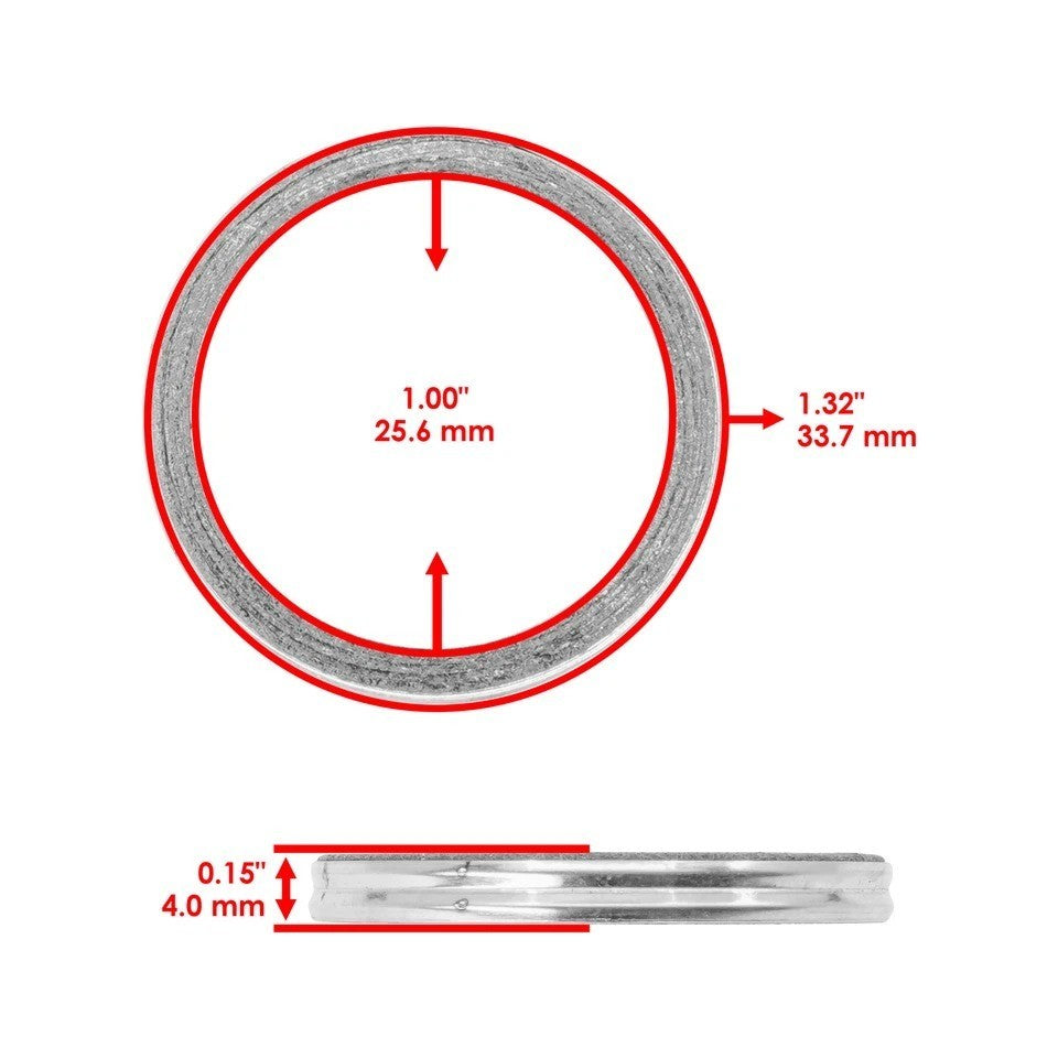 Exhaust Gasket Seal for Polaris Scrambler 50 90 90X 2001 2002 2003