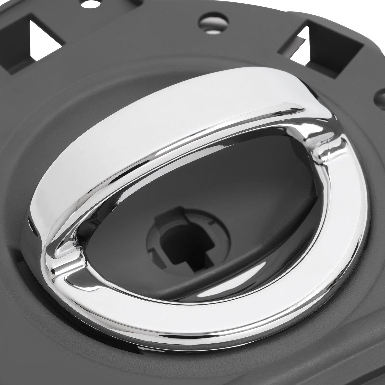 For 2006-2010 JEEP COMMANDER Left Chrome Silver+Gray Inside Door Handle