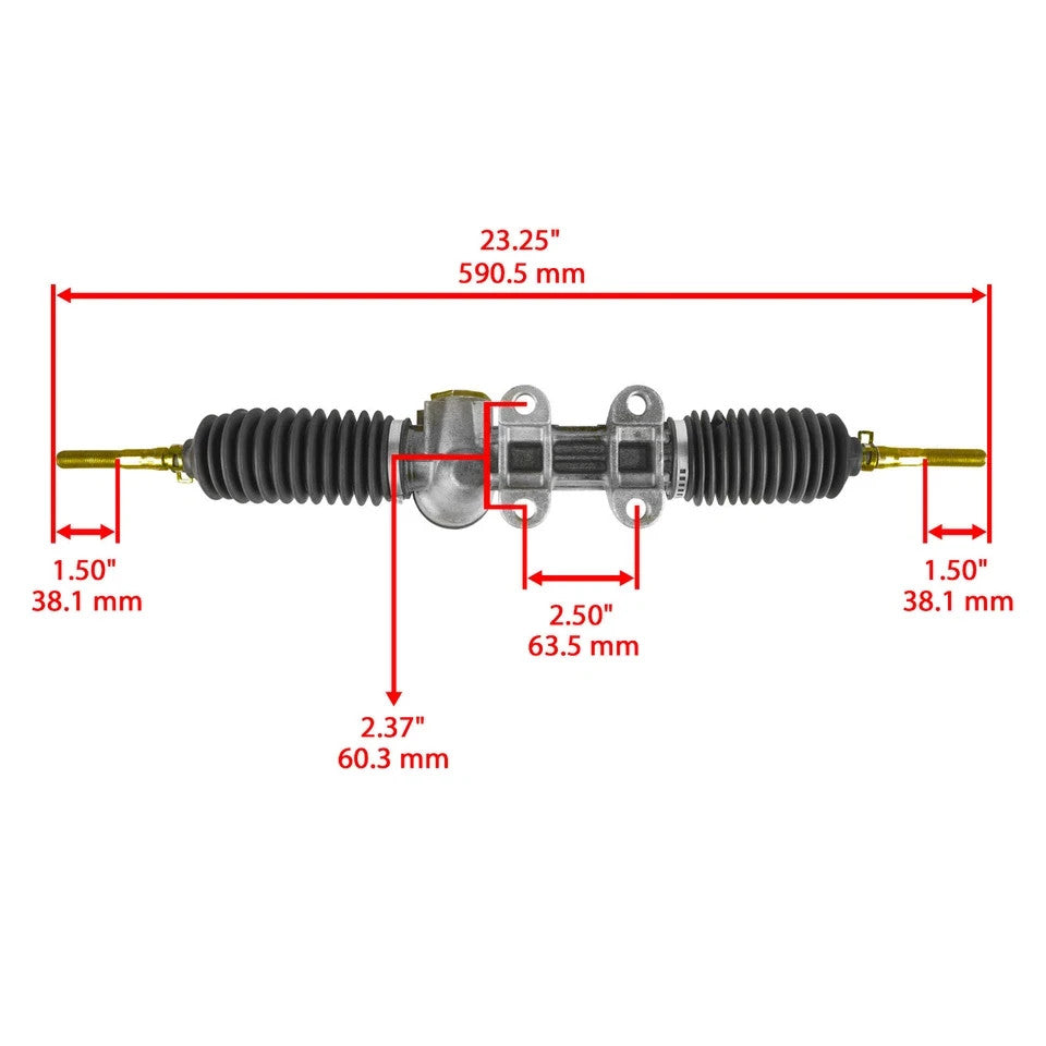 Rack Pinion Steering Gear Box For Yamaha Drive2 DR2A18 EFI 2018 JW1-F3400-00