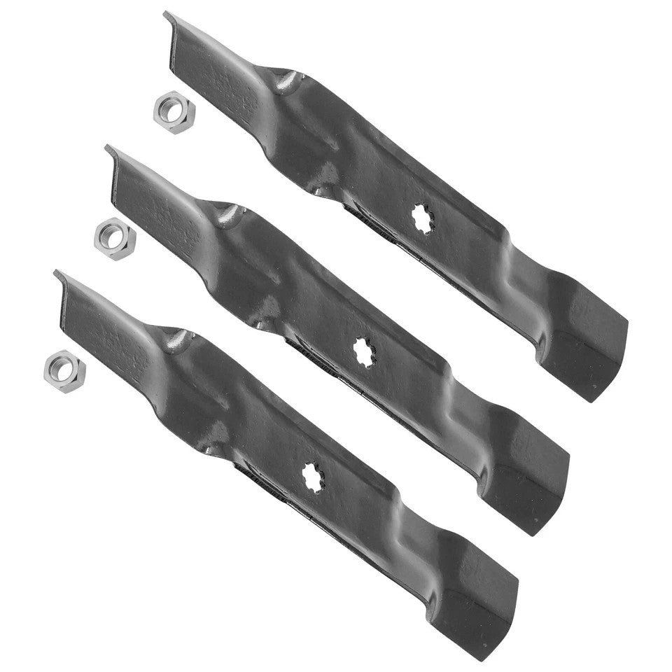 Caltric Deck Blade w/Nut For John Deere LA155 LA165 S140 S160 S170 48" Tractor