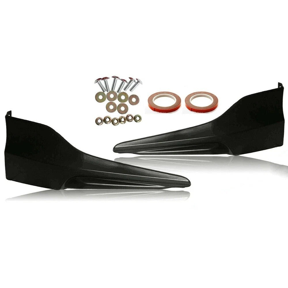 Fits 2016 2017 Honda Accord 4dr Sedan HFP Front Bumper Lip Splitter Kit - PU
