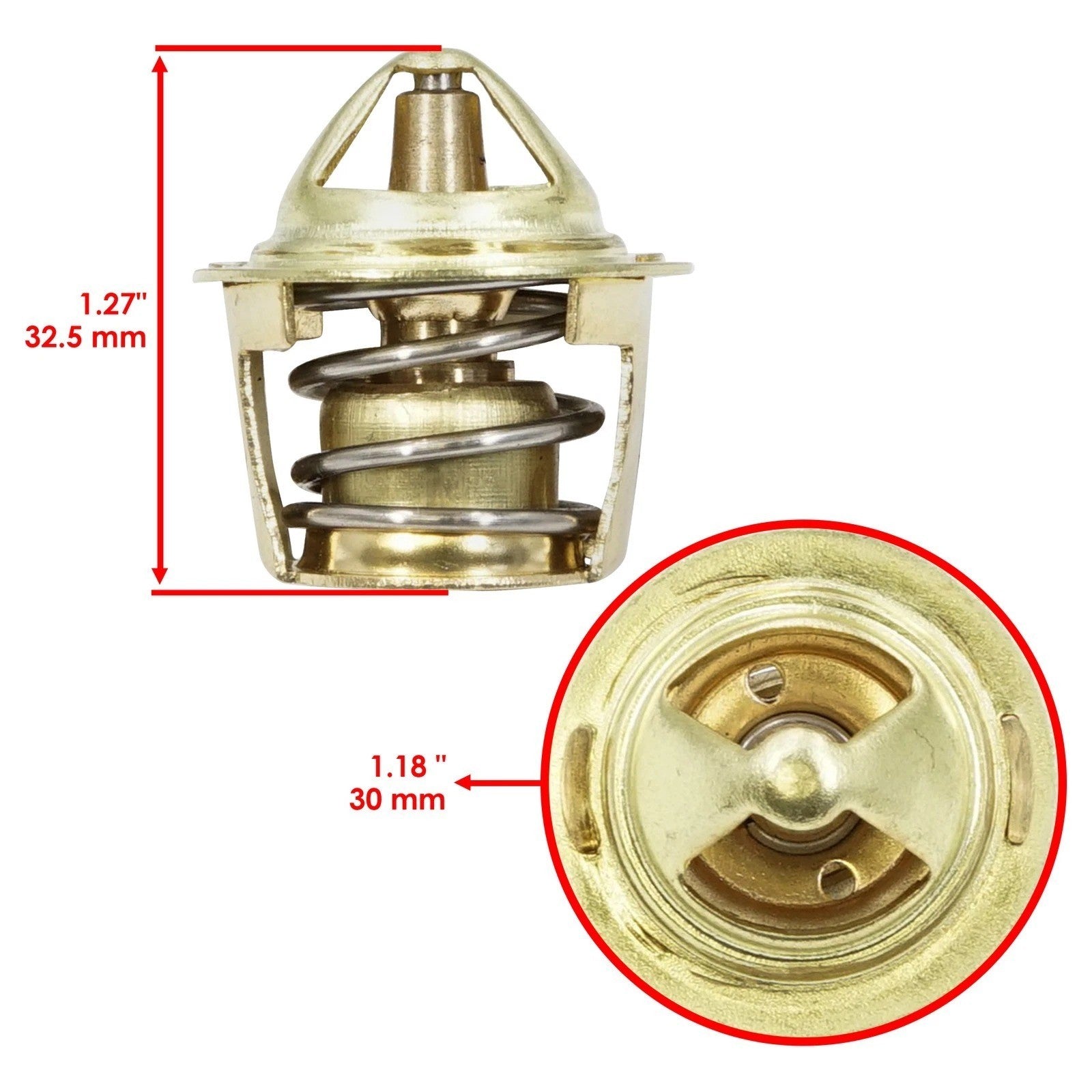 for Arctic Cat 500 4X4 FIS Automatic / Manual 1998-2009 Thermostat / 3413-012