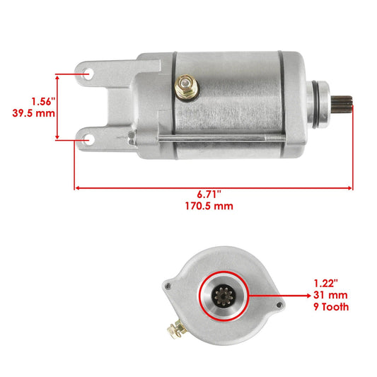 Starter for Honda TRX350TM Rancher 350 2000 2001 2002 2003 2004 2005 2006