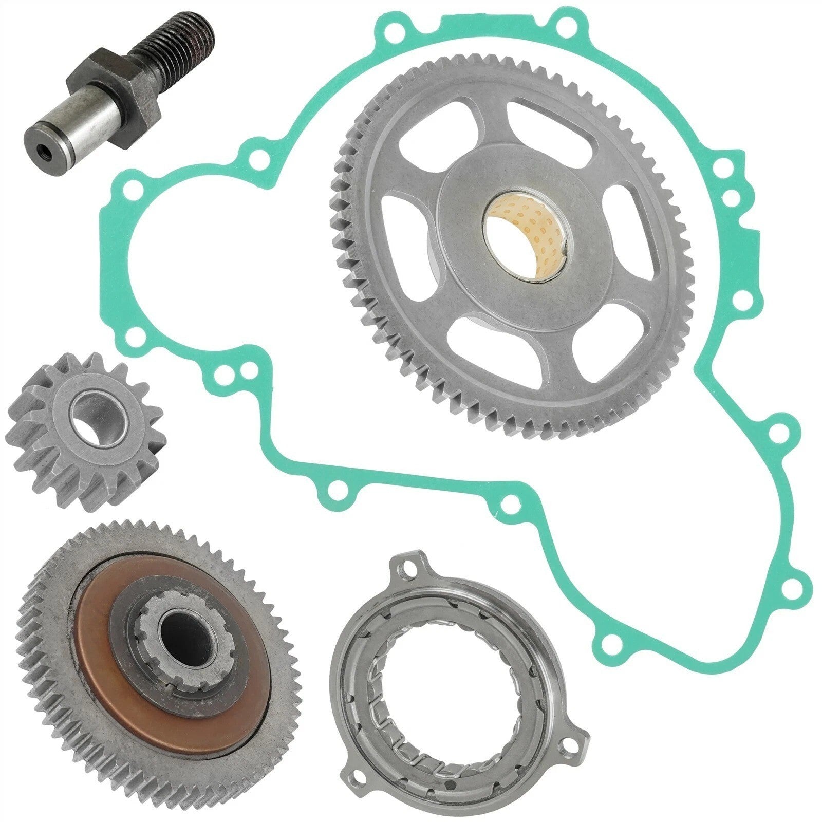 Starter Clutch Idler Gear fits Polaris RZR XP 900 2011 2012 Torque Limit Shaft
