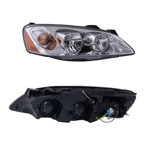 Right Headlight Assembly Fits 2005-2010 Pontiac G6