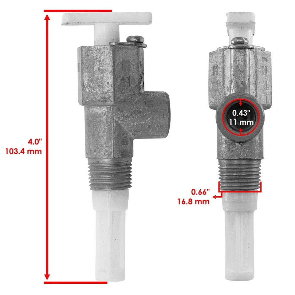 Caltric Fuel Tap Shutoff For Massey Ferguson 898540M91 Tractor