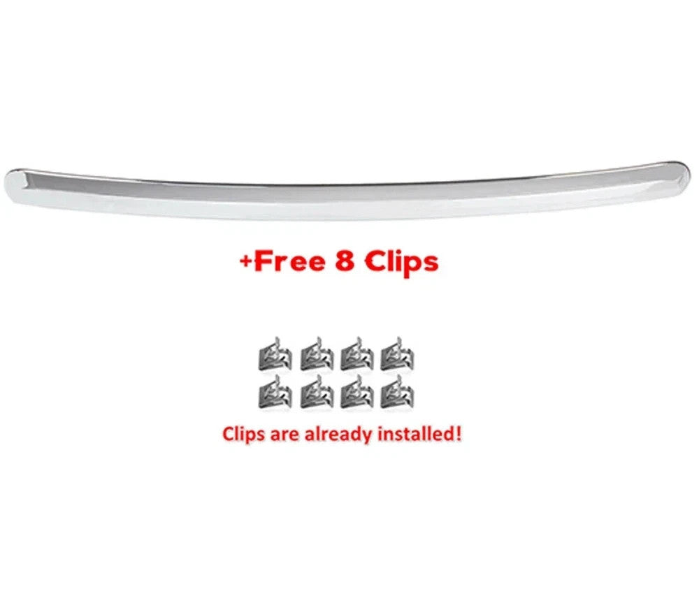 For GM1235109 Hood Molding Trim Chrome Fit For 07-2013 GMC Sierra 1500 2500 3500