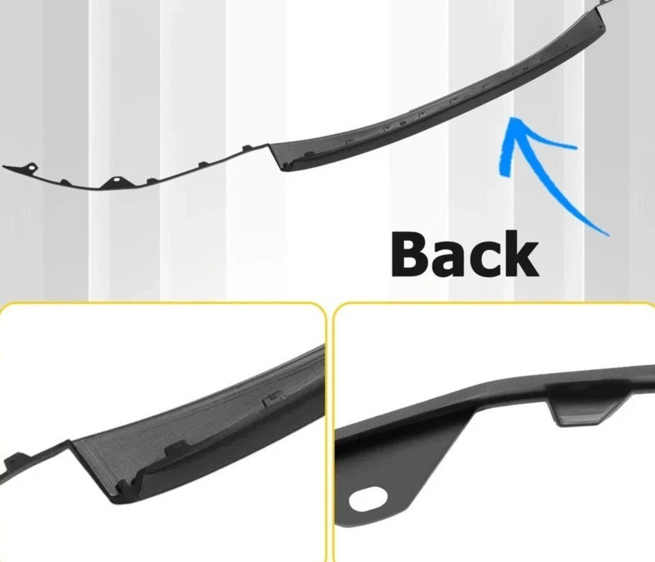 Front Grille Lower Deflector Lip Bumper Valance For Hyundai Elantra 2017 2018