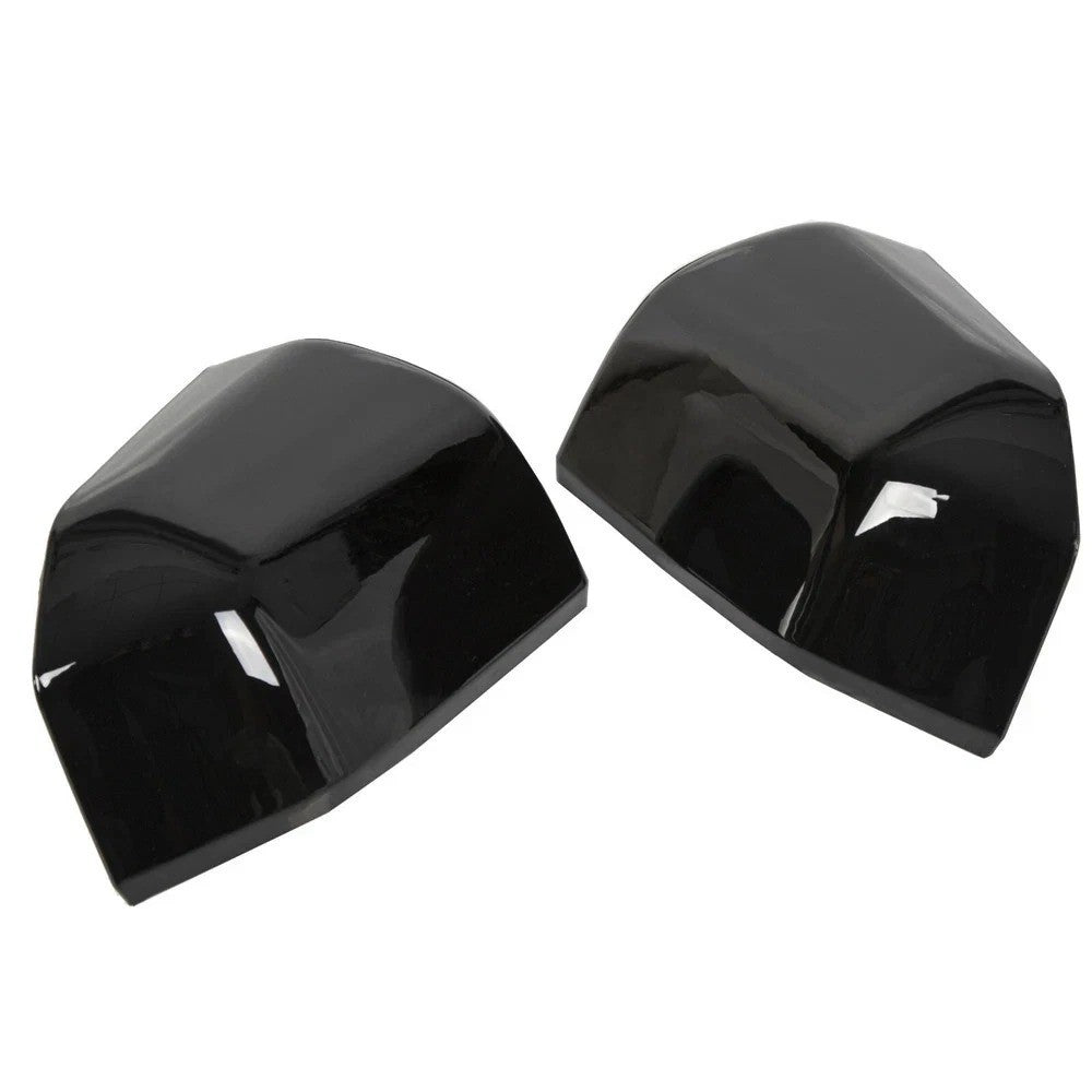 Gloss Black Top Half Mirror Covers For 2015 2016 2017 2018 2019 2020 Ford F150