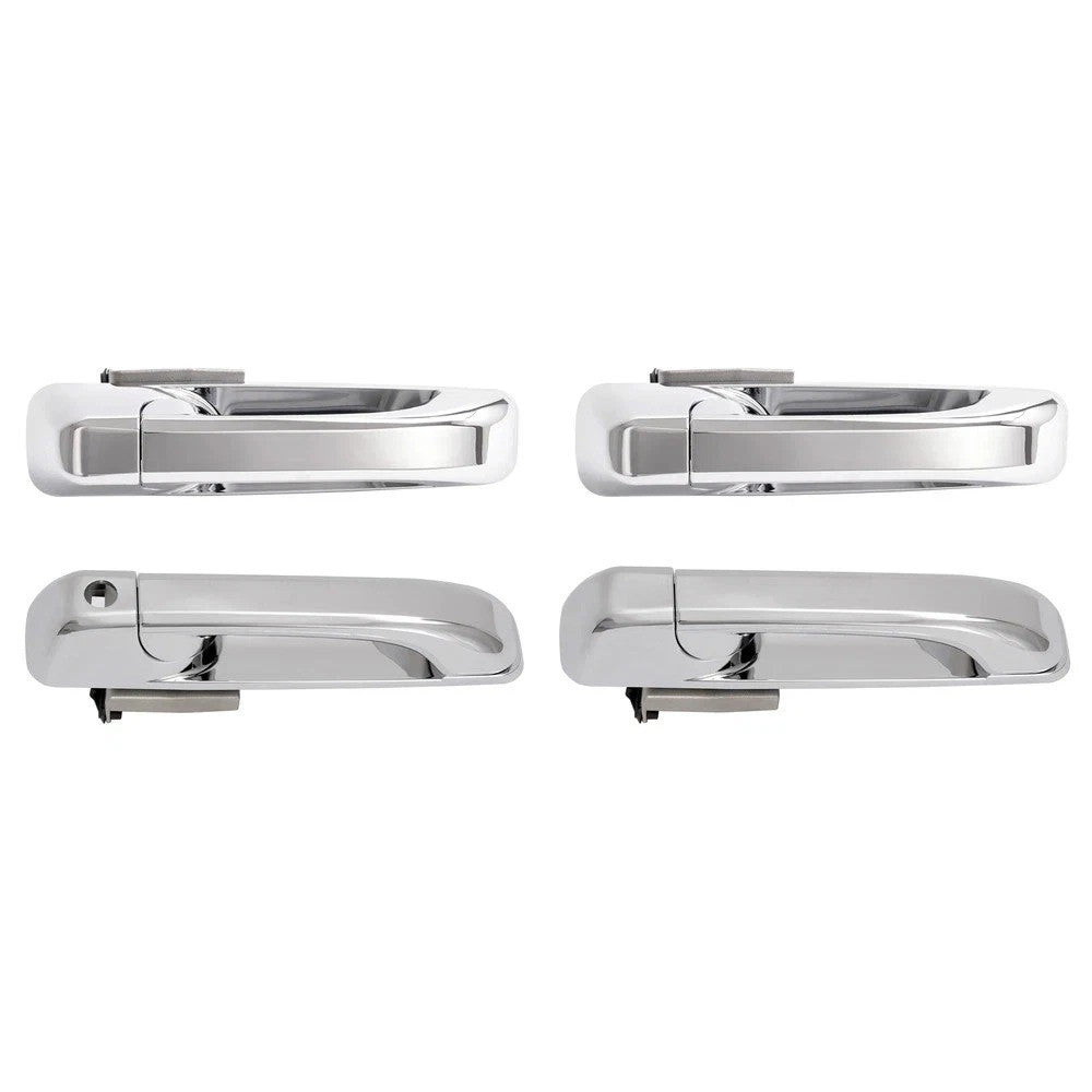 4Pcs Outside Door Handle Fits Dodge Ram 1500 2009-2010/ 2500 2011-2024 Chrome