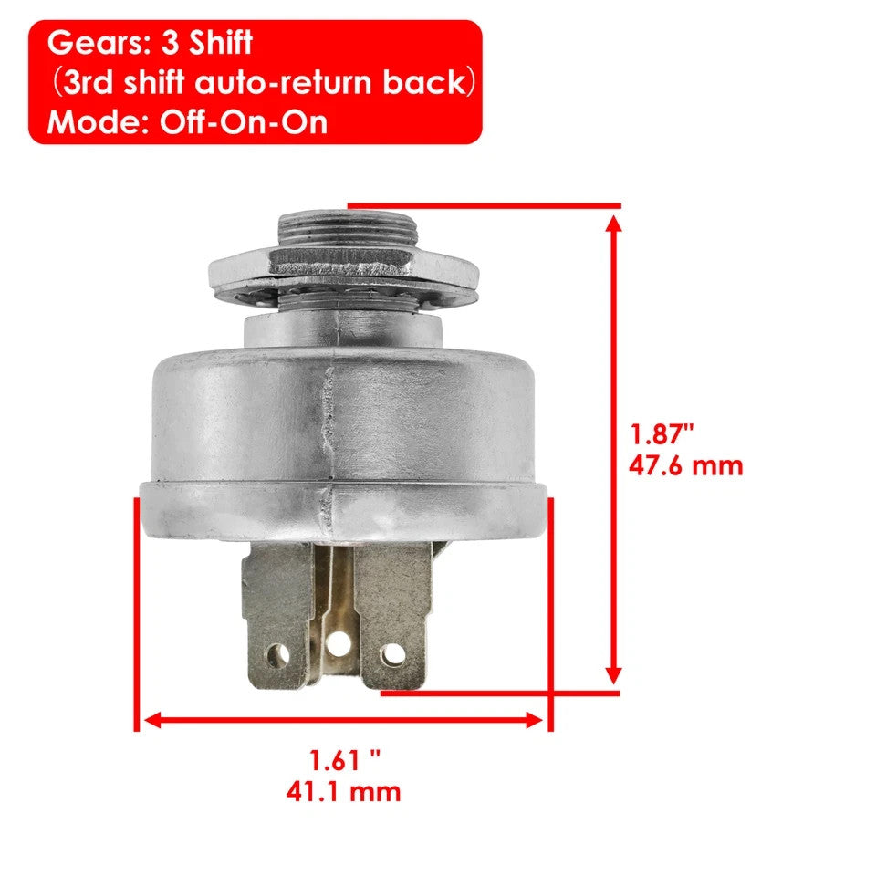 539125010 4197 Ignition Switch For Dixon Black Bear ZTR34 ZTR44 / Grizzly 52 60