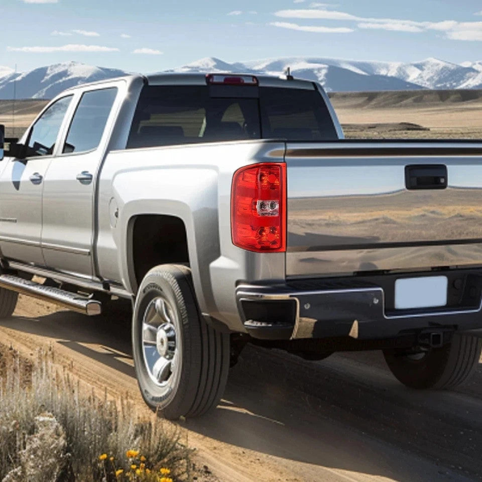 HECASA Left Side Tail Light For 2007-2014 Chevrolet Silverado 1500 2500 3500 HD