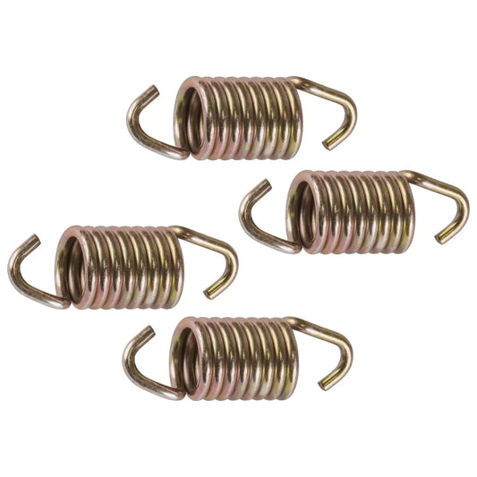 4x Exhaust Muffler Tube Pipe Spring For Polaris 7041687 3081078 7042031