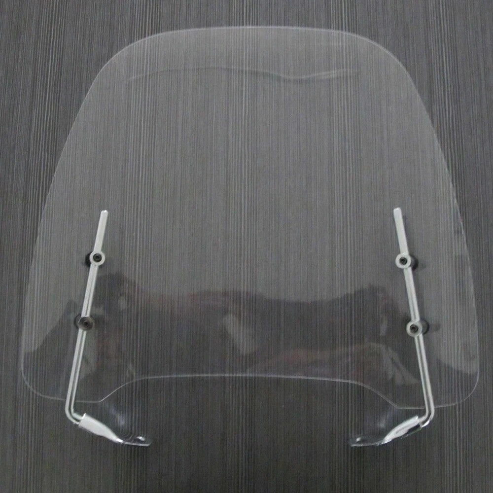 Clear Scooter Windshield For Yamaha Honda 125cc 150cc Motorcycle Windscreen