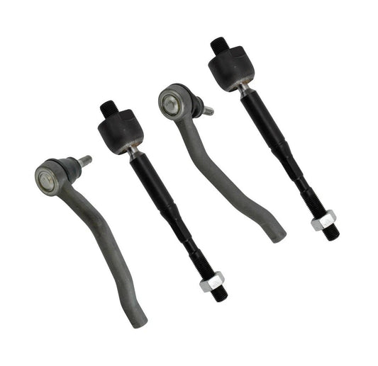 Front Inner & Outer Tie Rod Set Inner & Outer Fits Nissan