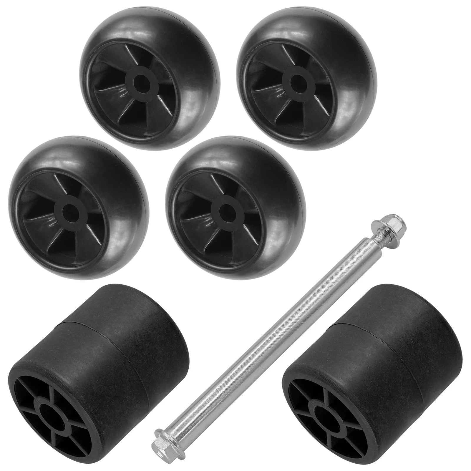 Deck Wheels & Rollers With Pin For John Deere X530 X534 X540 X570 X580 X584 X590