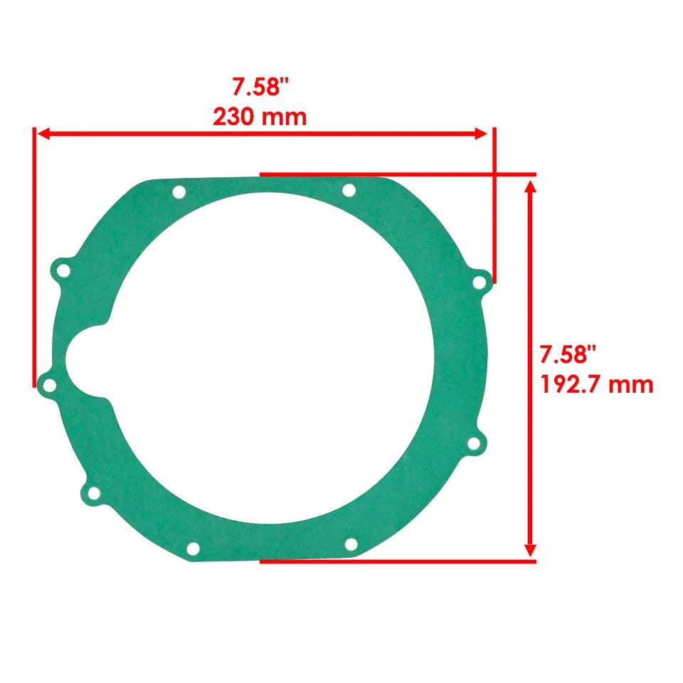 Clutch Cover Gasket for Kawasaki KZ900A 1976-1977 / KZ900B Ltd 1976