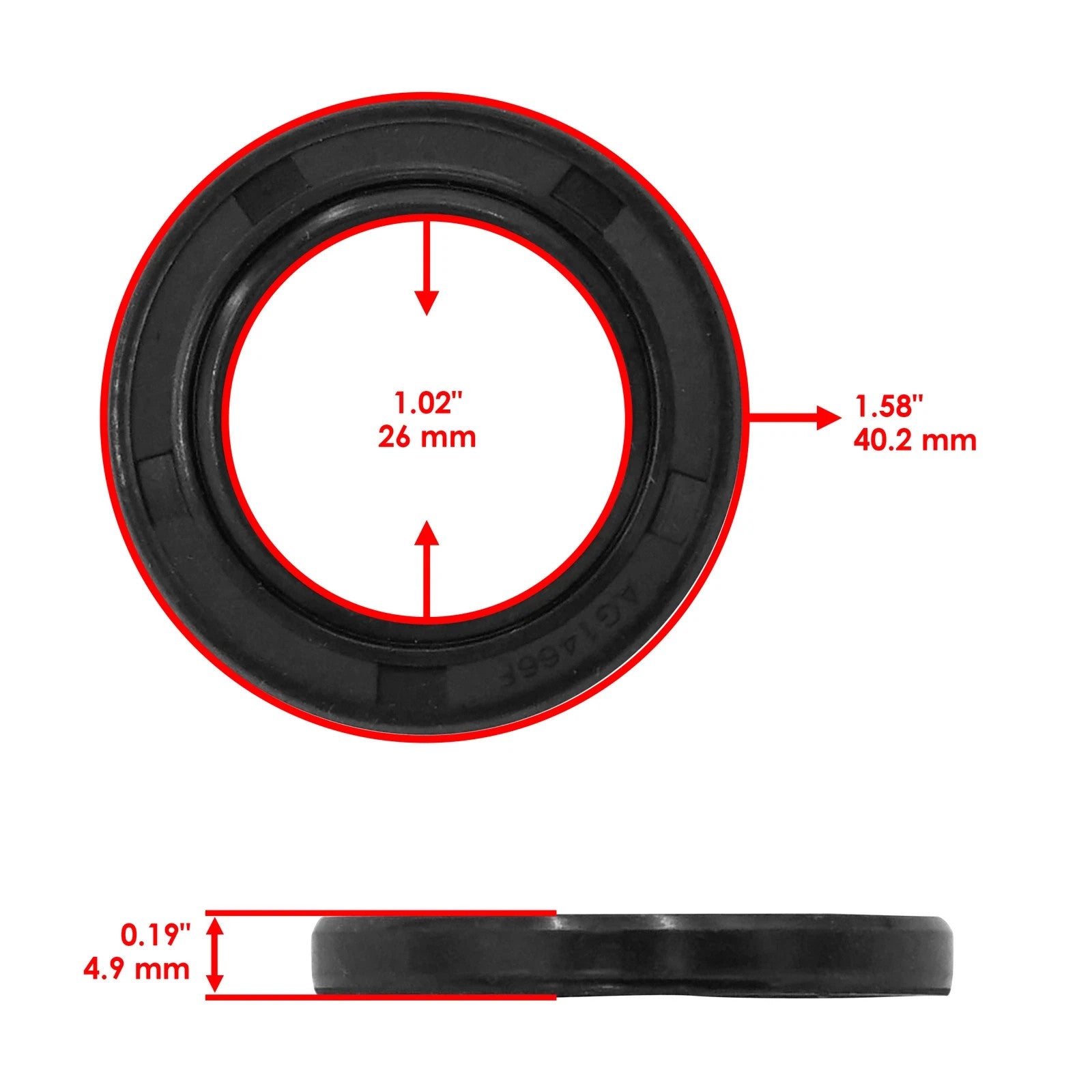 Rear Swing Arm Bushing Kit For Honda Rancher 350 TRX350 00-06 / 400 TRX400 04-07