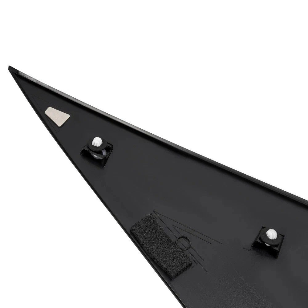 For Toyota Prius Prime 2016-2022 Gloss Black Rear Quarter Moldings Cover Panel