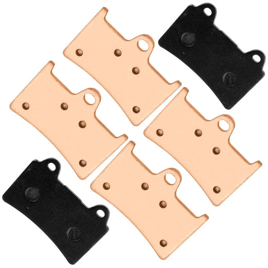 Front & Rear Brake Pads for Yamaha XV1700ATM Road Star Midnight Silverado 04-07
