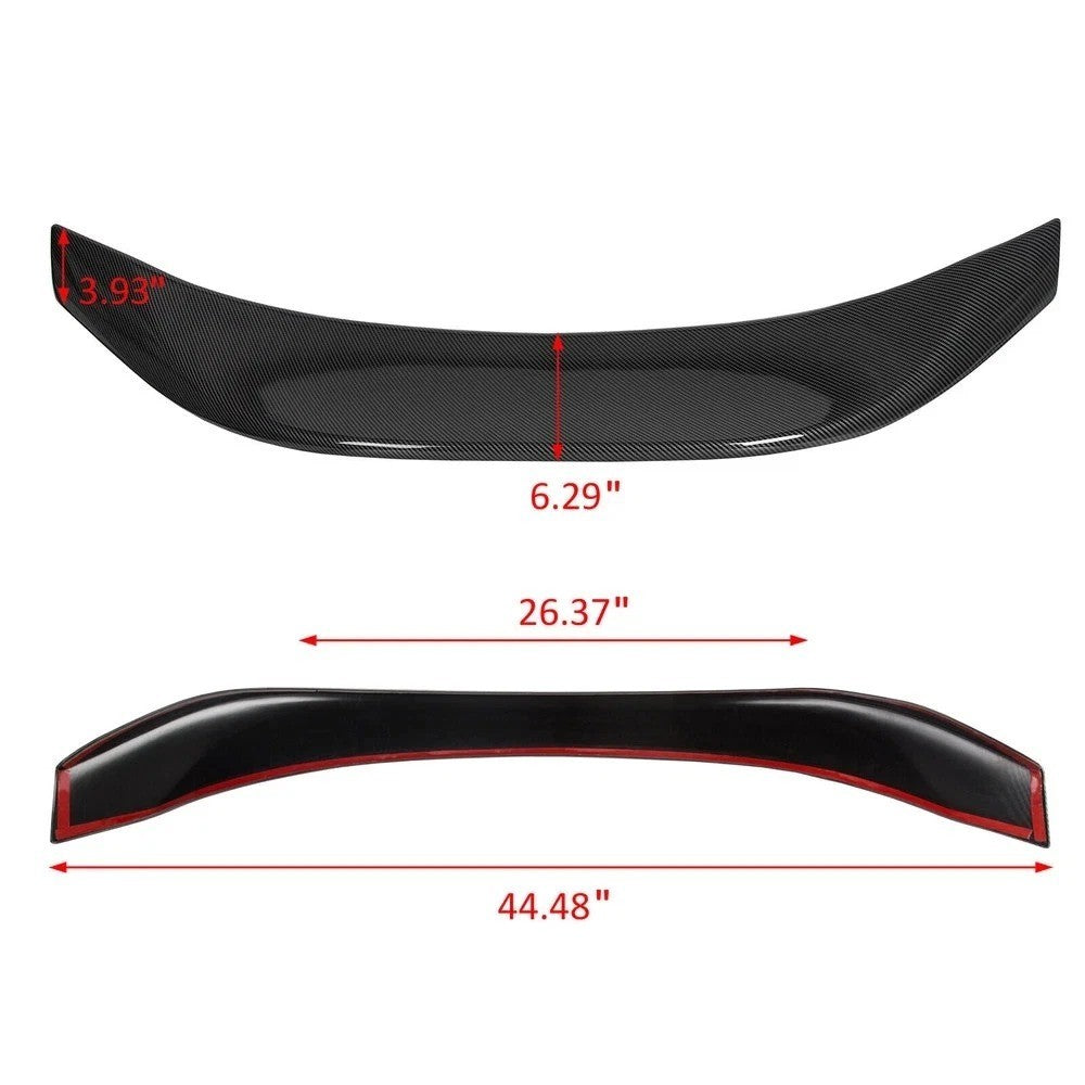 Fit 2013-2020 Toyota 86 BRZ FR-S Rear Trunk Spoiler Wing Carbon Fiber Look