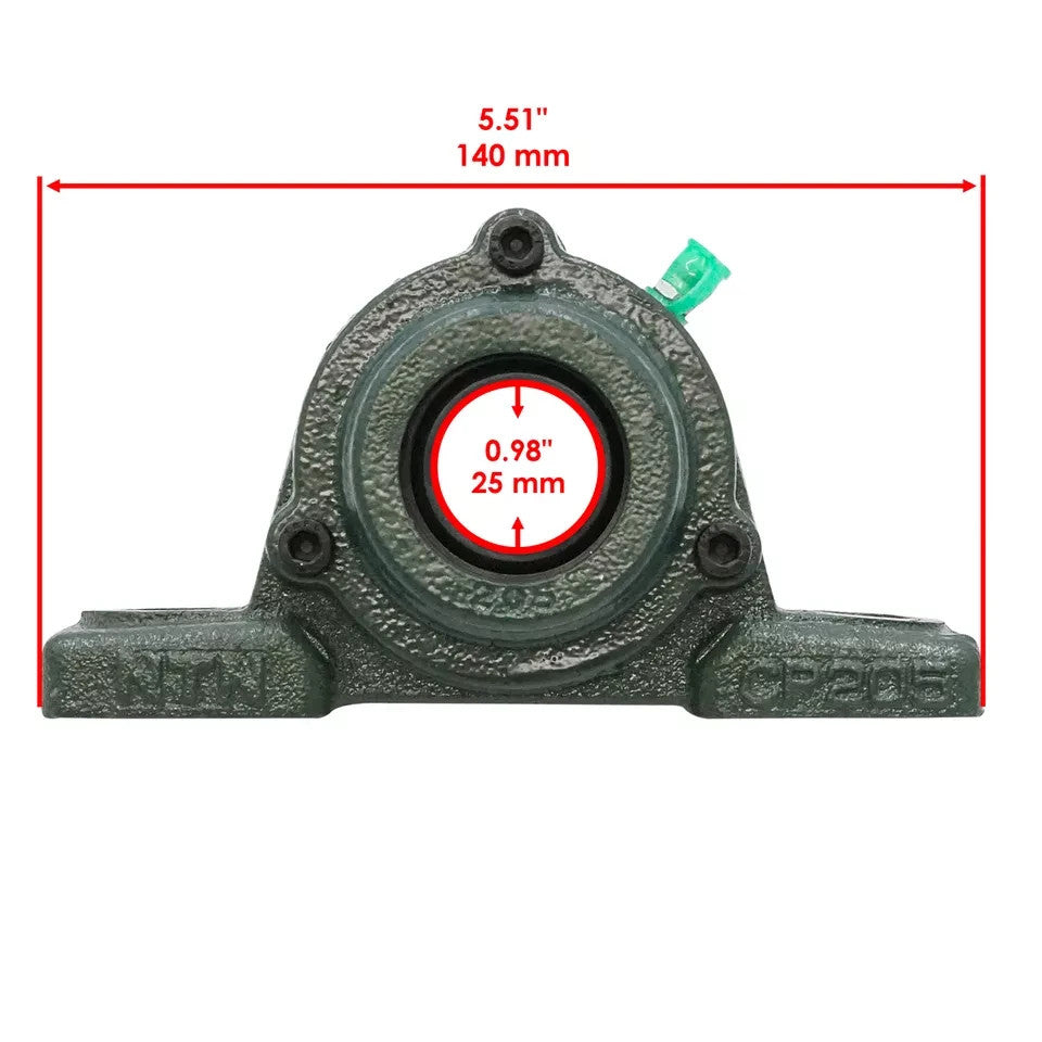 Propeller Shaft Bearing Carrier for Kawasaki Mule 2510 KAF620A 4X4 1994-2000